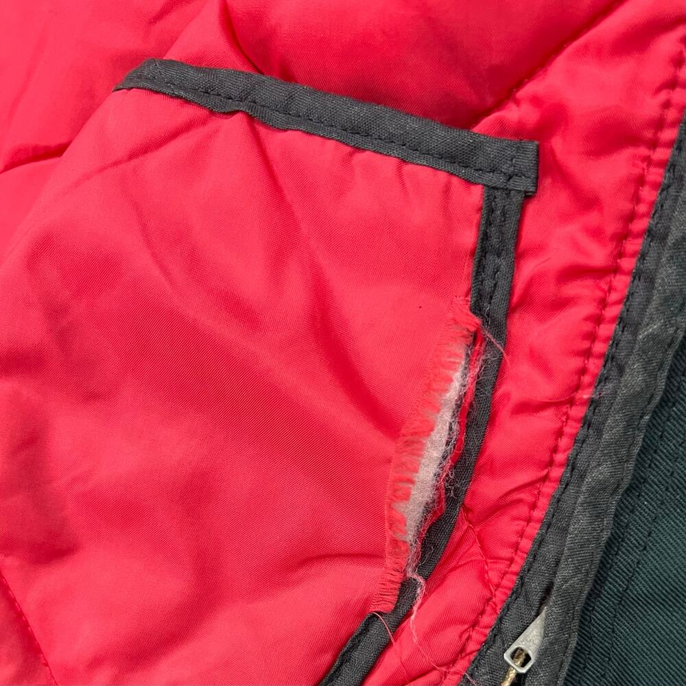 Vintage Coca-Cola Talon Workwear Jacket Lined Uniform USA Made Riverside Bomber - Picture 9 of 12